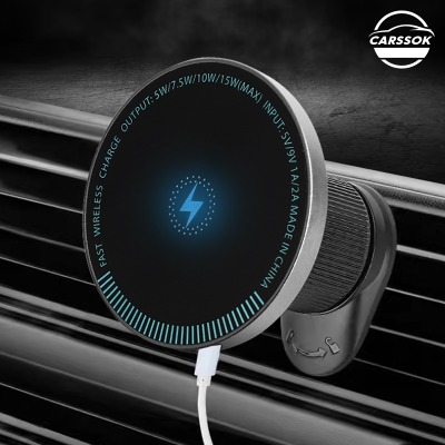 360도 회전 맥세이프 차량용 거치대 - 송풍구 클립 제품 이미지