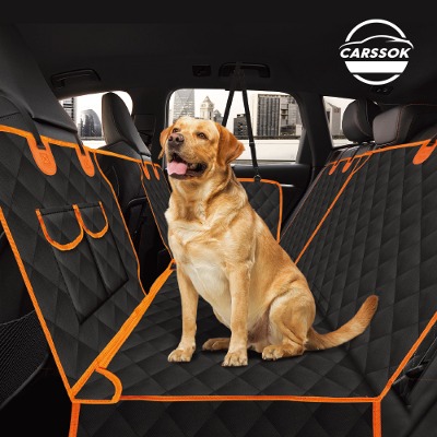 카쏙 프리미엄 차량용 분리형 매트 이미지 - 뒷좌석 보호